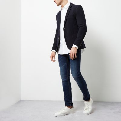 White casual regular fit Oxford shirt